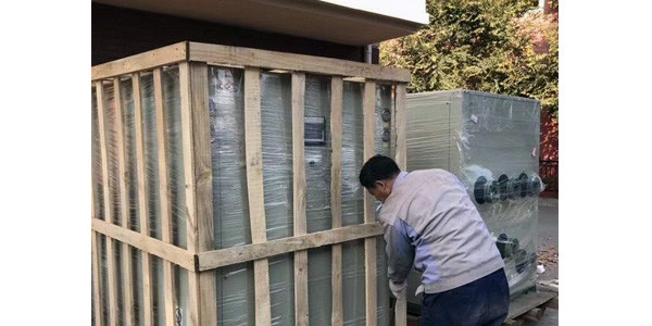 渦旋式水源熱泵機(jī)組廠家完成測試，用戶安裝簡便